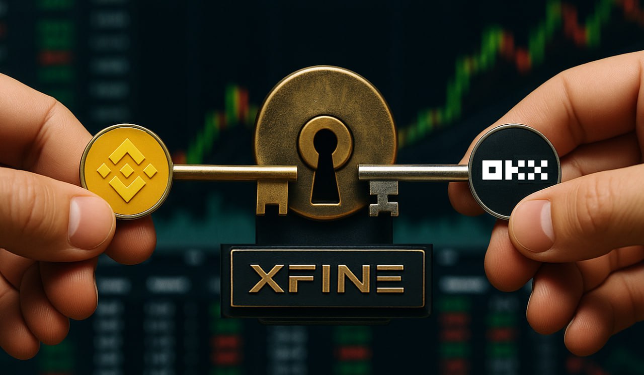 Following Binance Liquidity, XFINE Clients Gained Access to OKX Crypto Futures